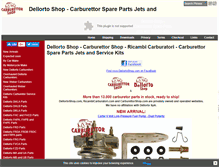 Tablet Screenshot of dellortoshop.com